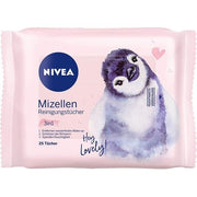 Nivea 3 in 1 Micellar Cleansing Wipes Gentle and Make - Up Wipes Moisturize and Protection - Maison des fragrances