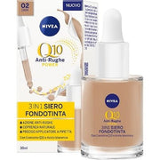 Nivea Anti - Wrinkle Power 3in1 Serum Foundation Dark 30ml - Maison des fragrances