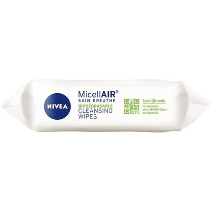 NIVEA Biodegradable Cleansing Wipes Sensitive Skin 25 Sheets - Maison des fragrances