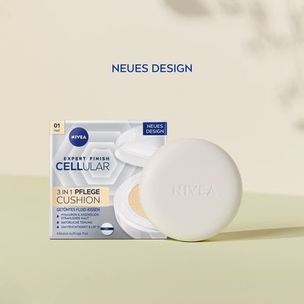 Nivea Cellular Expert Finish 3in1 Care Cushion for Light Skin Tones 15g - Maison des fragrances