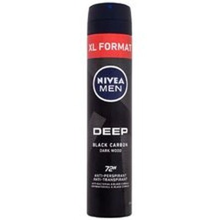 Nivea Deep Black Carbon 48h Antiperspirant Déodorant (Déo) Homme - Maison des fragrances