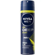 Nivea Deep Sport Anti-Transpirant Déodorant (Déo) Homme 150ml - Maison des fragrances