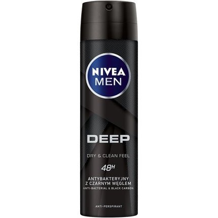 Nivea Deep Sport Antiperspirant Déodorant (Déo) Homme 150ml - Maison des fragrances