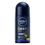 Nivea Deep Sport Antiperspirant Roll-On Déodorant (Déo) Homme 50ml - Maison des fragrances