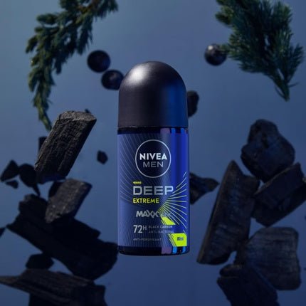 Nivea Deep Sport Antiperspirant Roll-On Déodorant (Déo) Homme 50ml - Maison des fragrances