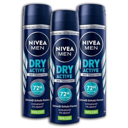 Nivea Deo Dry Active Anti - Transpirant Deodorant Déodorant (Déo) Homme 150ml - Maison des fragrances