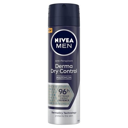 Nivea Derma Control Antiperspirant Déodorant (Déo) Homme 150ml - Maison des fragrances