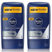 Nivea Derma Dry Control Deo Stick Antiperspirant 96h Protection 50ml pour homme - Maison des fragrances