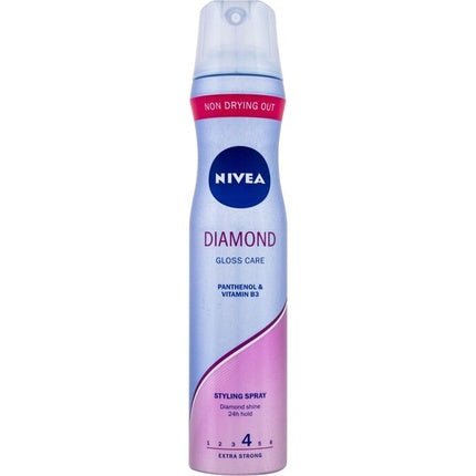 Nivea Diamond Gloss Styling Hairspray for Women 250ml - Maison des fragrances