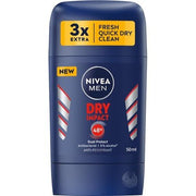 Nivea Dry Impact Antiperspirant Stick Déodorant (Déo) Homme 50ml - Maison des fragrances