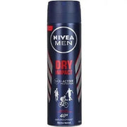 Nivea Dry Impact Body - Long-Lasting Protection Déodorant (Déo) Homme 150ml - Maison des fragrances