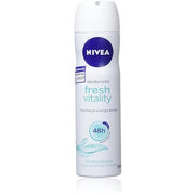 NIVEA Fresh Vitality 0% Aluminium Deodorant 150ml - Maison des fragrances