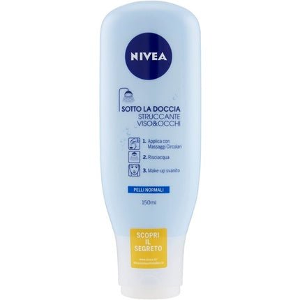 NIVEA Make Up Remover Under The Shower Face and Eyes For Normal Skin 150ml - Maison des fragrances