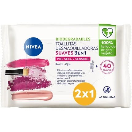 Nivea Make Up Remover Wipes 60ml - Maison des fragrances