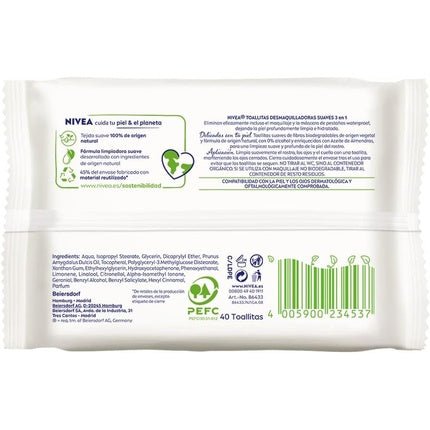Nivea Make Up Remover Wipes 60ml - Maison des fragrances