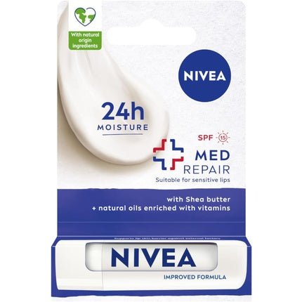 NIVEA Med Repair Nourishing Lipstick 4.8g - Maison des fragrances