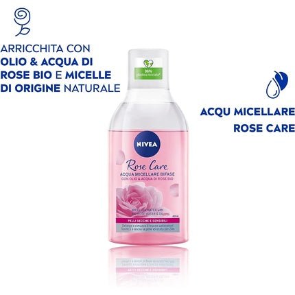 Nivea Micellar Rose Water with Oil, 400ml - Maison des fragrances