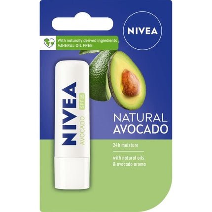 NIVEA Natural Avocado Nourishing Lipstick 5g - Maison des fragrances