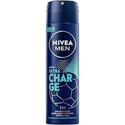 Nivea Nivea Ultra Charge Anti-Transpirant Déodorant (Déo) Homme 150ml - Maison des fragrances