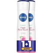 Nivea Promo Fresh Rose Touch 48h Anti-Perspirant - 2x 300ml Unisexe - Maison des fragrances