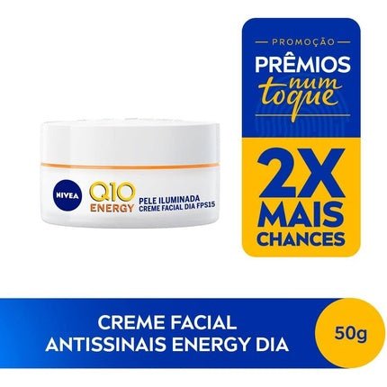 Nivea Q10 Plus Anti Wrinkle Energy Day Cream 50ml - Maison des fragrances