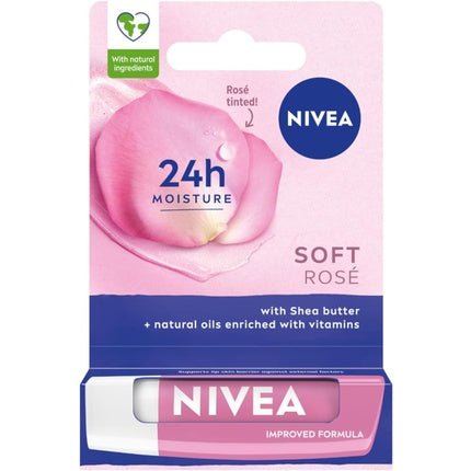 Nivea Soft Rose Nourishing Lipstick 4.8g - Maison des fragrances