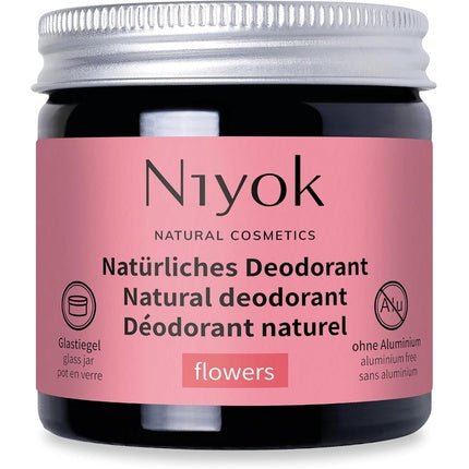 Niyok 2 in 1 Deodorant Without Aluminum Antiperspirant Cream - Maison des fragrances