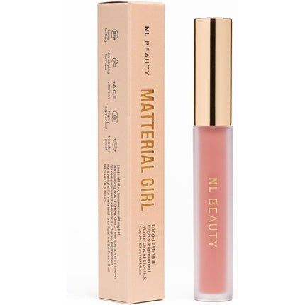 NL Beauty Cappuccino Long - Lasting Liquid Matte Lipstick - Maison des fragrances