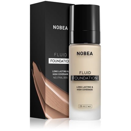 NOBEA Day - to - Day Fluid Foundation - 05 Neutral beige, 28 ml - Maison des fragrances