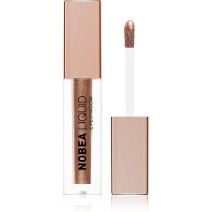 NOBEA Metal Liquid Eyeshadow - Coffee E04, 4 ml - Maison des fragrances