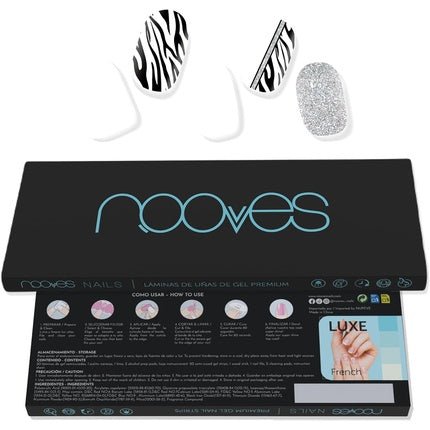NOOVES NAILS Premium Pre - Cure Gel Nail Foils Funky Baby Art Design Semi - Permanent Gel Nail Sticker - Maison des fragrances