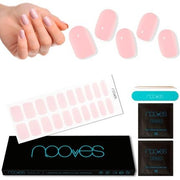 Nooves Nails Premium Pre - Cured Gel Nail Sheets Pale Pink - Semi Cured - Maison des fragrances