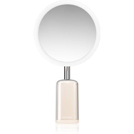 Notino Beauty Round LED Make - up mirror with a stand - Illumination: LED, Stand included: Yes - Maison des fragrances