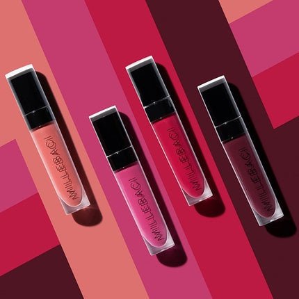 Nouba Millebaci Long Lasting Liquid Lipstick Red with Vitamin E Color 28 - Maison des fragrances