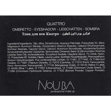 Noubashop Quattro Eyeshadow 10g - Maison des fragrances