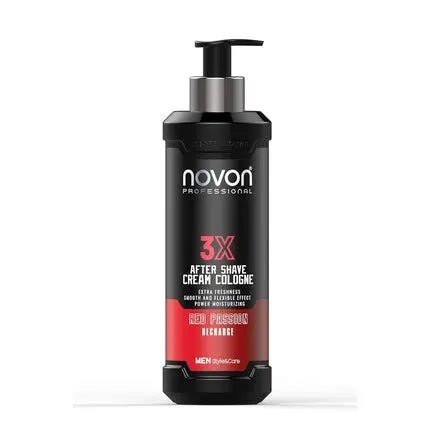 Novon Professional 3X Aftershave Cream Cologne Red Passion 400ml - Maison des fragrances