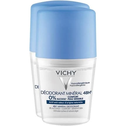 Vichy Mineral Deodorant 2 Pcs Déodorant (Déo) Mixte