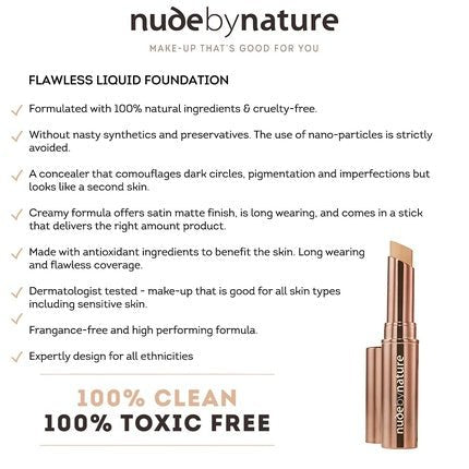 Nude by Nature Flawless Concealer 04 Rose Beige - Maison des fragrances