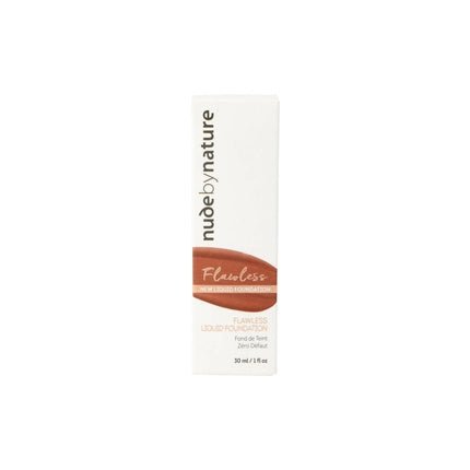 Nude By Nature Flawless Liquid Foundation C8 Chocolate 30ml - Maison des fragrances