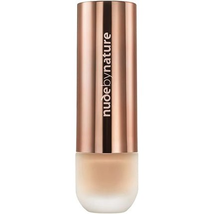 Nude By Nature Flawless Liquid Foundation Dermatologist Tested W4 Soft Sand - Maison des fragrances