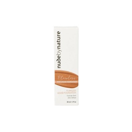 Nude By Nature Flawless Liquid Foundation W10 Cinnamon 30ml - Maison des fragrances
