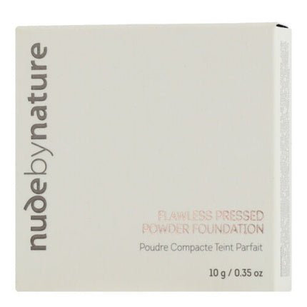 Nude by Nature Flawless Pressed Powder Foundation N6 Olive 10g - Maison des fragrances