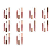 Nude by Nature Satin Liquid Lipstick Satin Matte Finish Highly Pigmented - Maison des fragrances