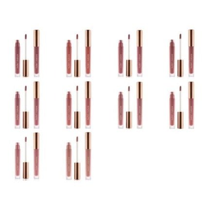 Nude by Nature Satin Liquid Lipstick Satin Matte Finish Highly Pigmented - Maison des fragrances