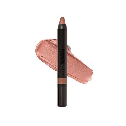 Nudestix Intense Matte Lip Cheek Pencil Lipstick Lip Liner Cheek Blush Tint Multi Use Makeup for Long Lasting Color Smooth Coverage Shade Sunkissed Nude - Maison des fragrances
