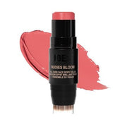 Nudestix Nudies Bloom Dewy and Radiant Cream Blush 3 - in - 1 All Over Face Colour For Cheeks, Eyes and Lips with Blending Brush Sweet Cheeks - Maison des fragrances