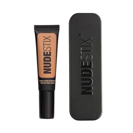 Nudestix Tinted Cover Liquid Foundation Buildable Coverage for Even Skin Tone Shade Nude 8 0.84 fl oz - Maison des fragrances