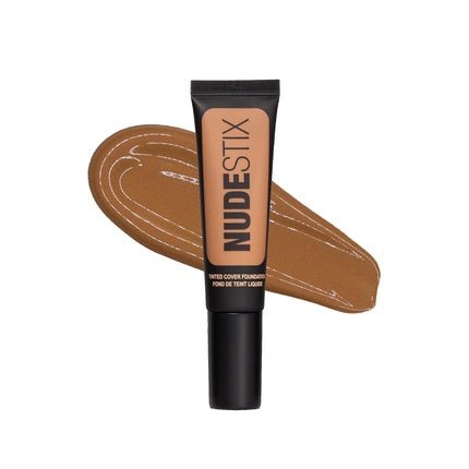 Nudestix Tinted Cover Liquid Foundation Buildable Coverage for Even Skin Tone Shade Nude 8 0.84 fl oz - Maison des fragrances