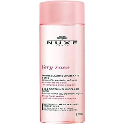 Nuxe Very Rose Soothing Micellar Water Makeup Remover 3in1 for Sensitive Skin 100ml - Maison des fragrances