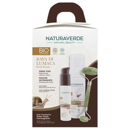 NV Bio Lumaca SieroMousseRoller Viso 2022 Gift Set - Maison des fragrances